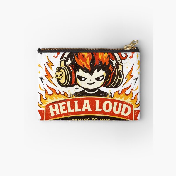 Item preview, Hella Loud Music Headphones Devil designed and sold by Matinez Pink.