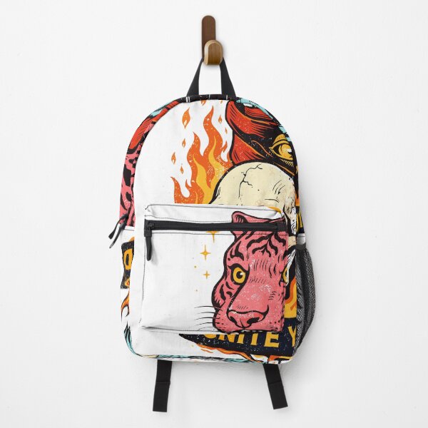 Item preview, Tattoo Style Tiger Skull Fire designed and sold by Matinez Pink.