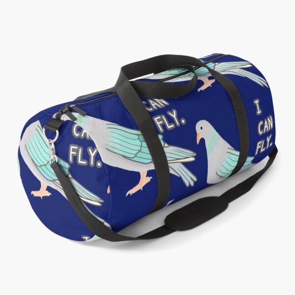 Item preview, Pigeon says I Can Fly Motivational Art designed and sold by MigWhimsy.
