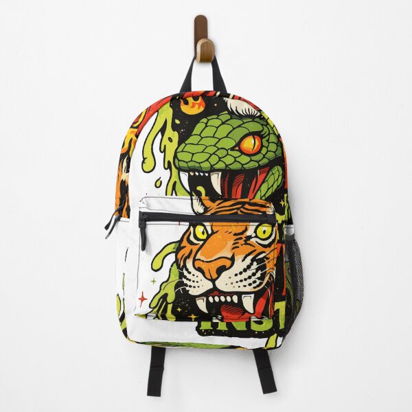 Item preview, Wild Instinct Tiger Devil Snake designed and sold by Matinez Pink.