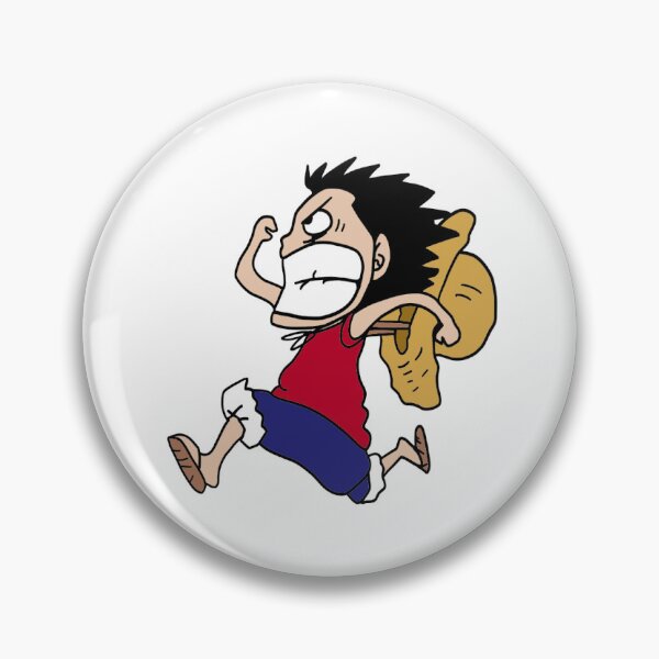 Item preview, Luffy running designed and sold by Laetitia-Han.