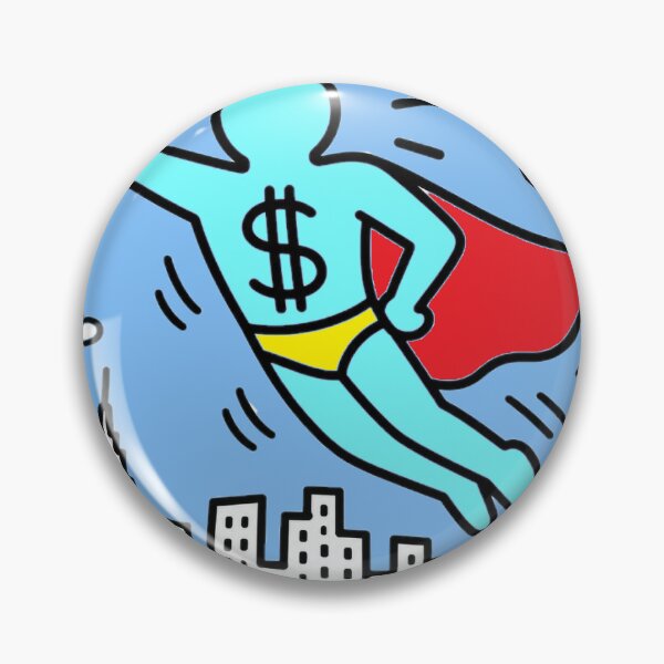 Item preview, Superhero dollar designed and sold by LowEndGraphics.