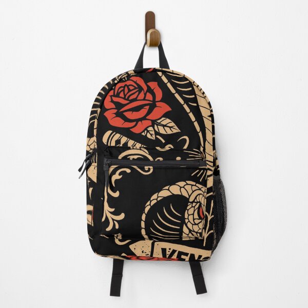 Item preview, Snake Rose Samurai Tattoo T-Shirt designed and sold by Matinez Pink.