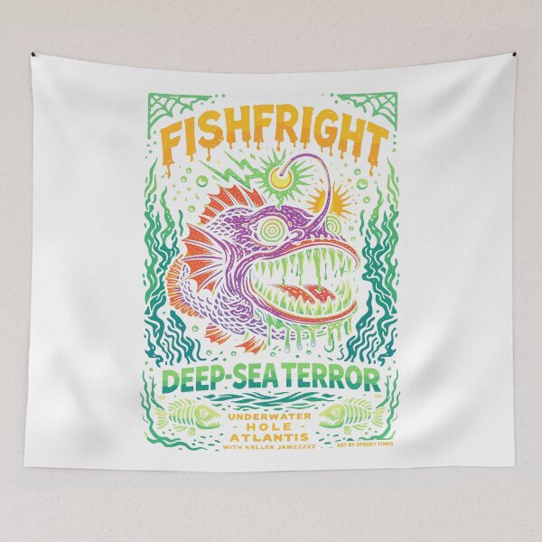 Item preview, Colorful Fish Fright T-Shirt designed and sold by Matinez Pink.