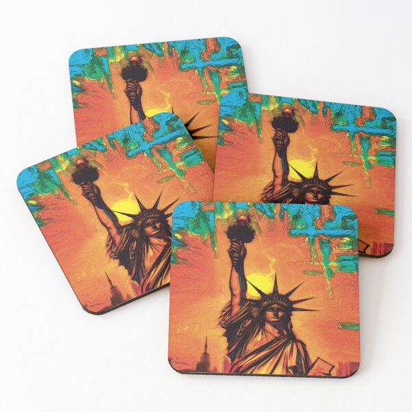 Item preview, The Statue of Liberty of the USA in an abstract form designed and sold by Kimenta.