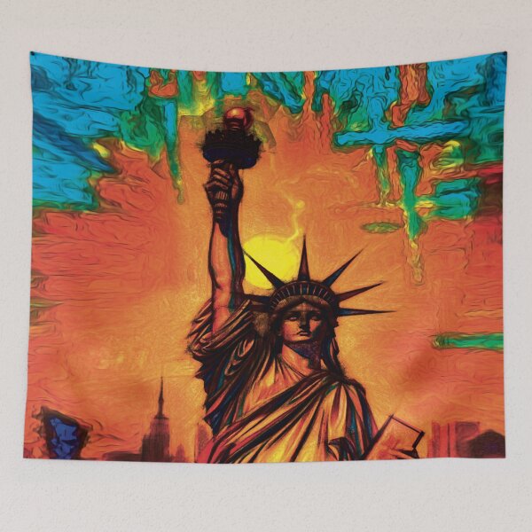 Item preview, The Statue of Liberty of the USA in an abstract form designed and sold by Kimenta.