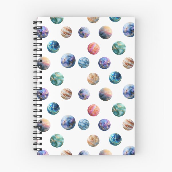 Item preview, Watercolor Cosmic Planets | Celestial Space Aesthetic designed and sold by Anastasiia Yurevych.