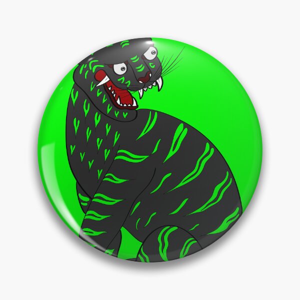 Artikelvorschau, Koreanische Volkskunst: Tiger – Neon/Dunkel entworfen und verkauft von DaHaeStudio.