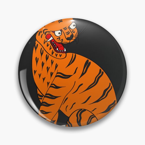 Artikelvorschau, Koreanische Volkskunst: Tiger – Klassisch / Original entworfen und verkauft von DaHaeStudio.
