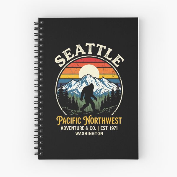 Item preview, Seattle Pacific Northwest Bigfoot Est 1971 designed and sold by dudelinart.