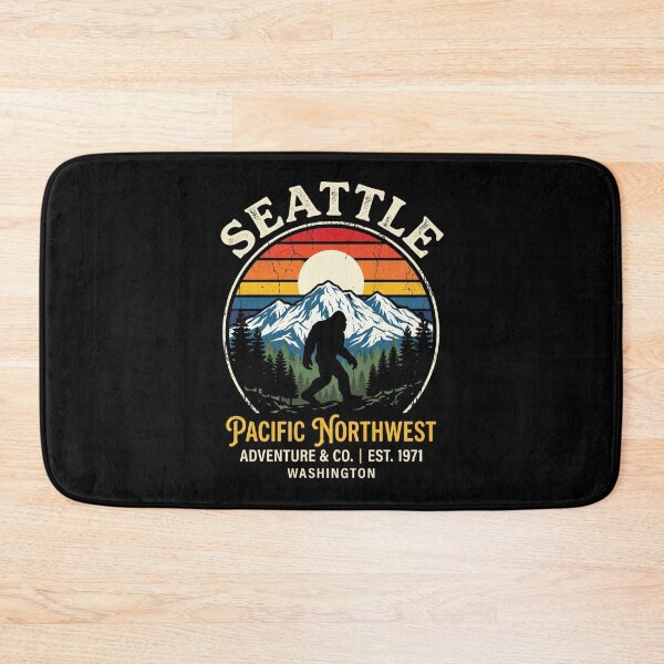 Item preview, Seattle Pacific Northwest Bigfoot Est 1971 designed and sold by dudelinart.