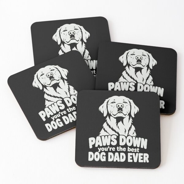 Item preview, Paws Down Best Dog Dad Ever Labrador T-Shirt designed and sold by SoyLamderma.