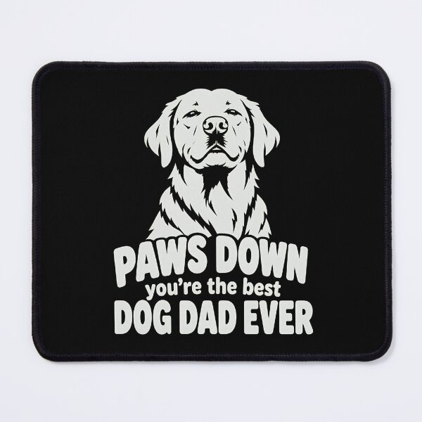 Item preview, Paws Down Best Dog Dad Ever Labrador T-Shirt designed and sold by SoyLamderma.