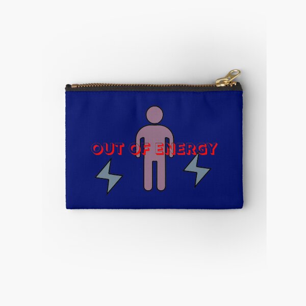 Item preview, Out of Energy – Low Battery Human Icon designed and sold by ChernivtsiSkoda.