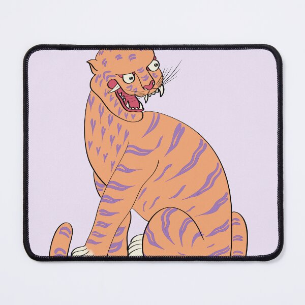 Item preview, Korean Folk Art Tiger — Lavender designed and sold by DaHaeStudio.