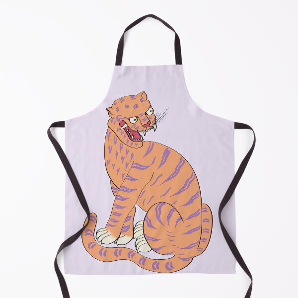 Item preview, Korean Folk Art Tiger — Lavender designed and sold by DaHaeStudio.