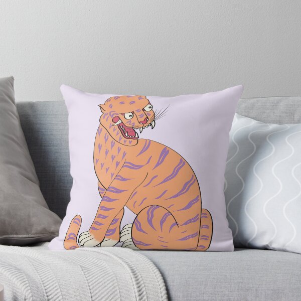 Item preview, Korean Folk Art Tiger — Lavender designed and sold by DaHaeStudio.