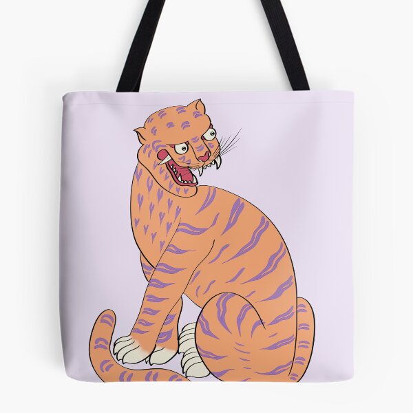 Item preview, Korean Folk Art Tiger — Lavender designed and sold by DaHaeStudio.