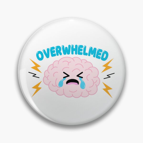Item preview, Overwhelmed Brain - Crying, ADHD, Autism designed and sold by GlitterArtySVG.