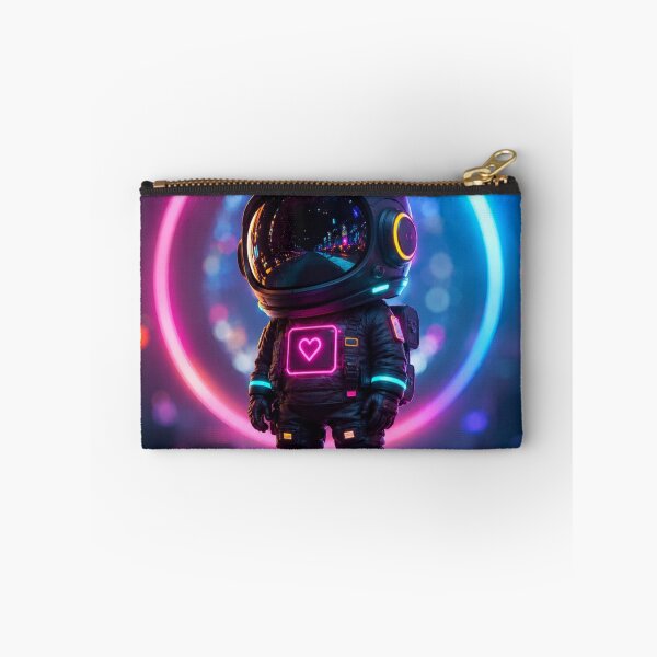 Item preview, Neon Orbit Astronaut designed and sold by Tanu Biswas.