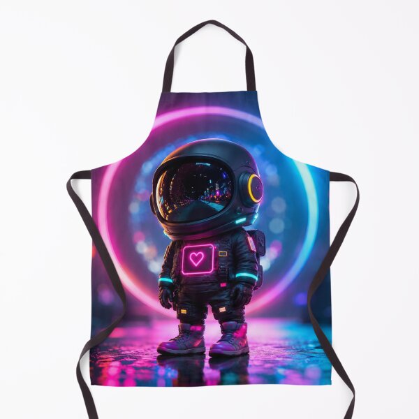 Item preview, Neon Orbit Astronaut designed and sold by Tanu Biswas.