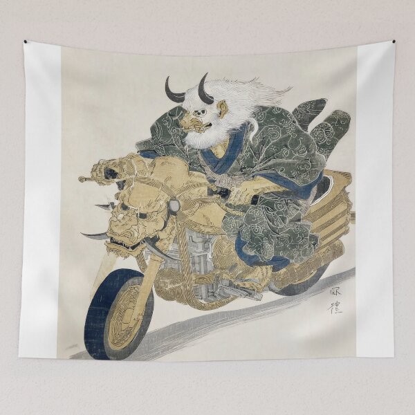 Item preview, Oni Riding a Motorcycle designed and sold by lautir.