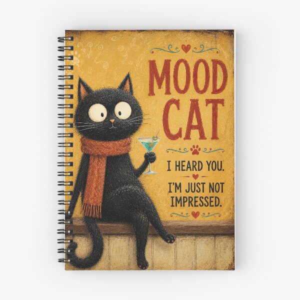 Item preview, Mood Cat Im Just Not Impressed designed and sold by Erika Kaisersot.