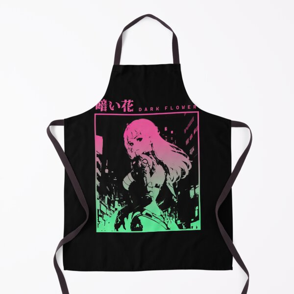 Item preview, Dark Flower Cyberpunk Aesthetic Vaporwave Anime Manga Girl Japanese Streetwear #185 designed and sold by mika-gallery.