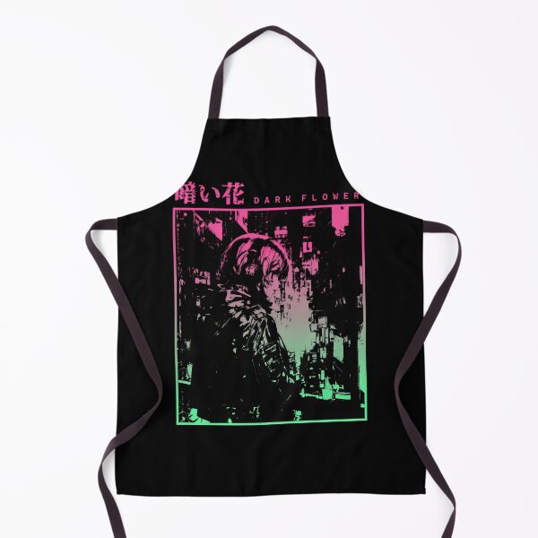 Item preview, Dark Flower Cyberpunk Aesthetic Vaporwave Anime Manga Girl Japanese Streetwear #954 designed and sold by mika-gallery.
