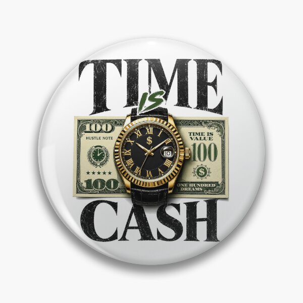 Item preview, Time Is The Real Currency designed and sold by the-dovlat.