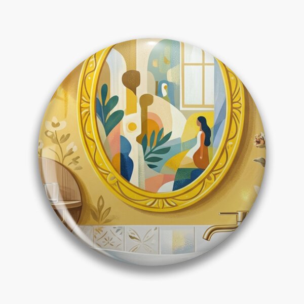Item preview, Golden bathroom poetics designed and sold by Sigtrix.