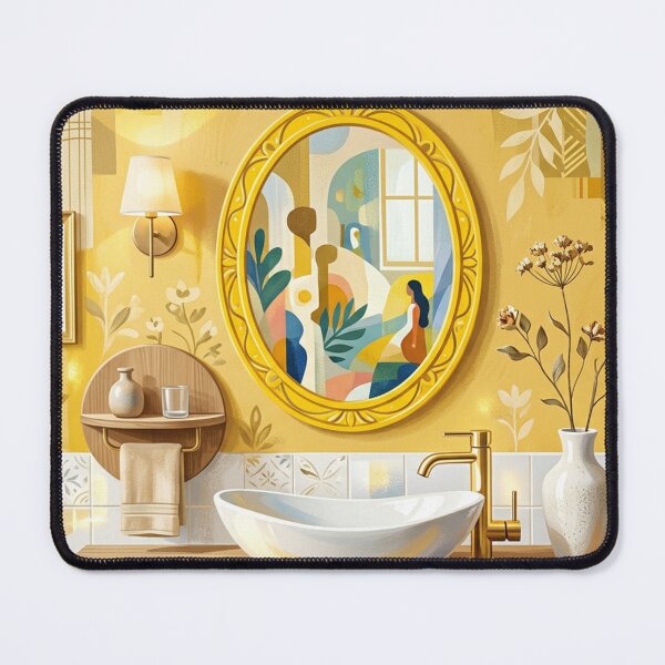 Item preview, Golden bathroom poetics designed and sold by Sigtrix.