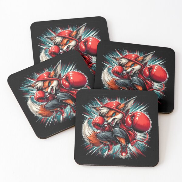 Item preview, Boxing Fox – Dynamic Fighter Design designed and sold by Dogandesighn.