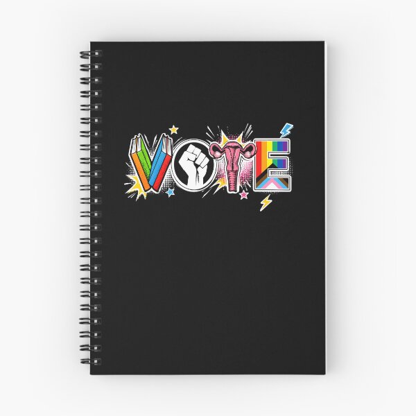 Item preview, Vote - Books. Fist. Ovaries. LGTBQ Ally designed and sold by KarimSoCute.