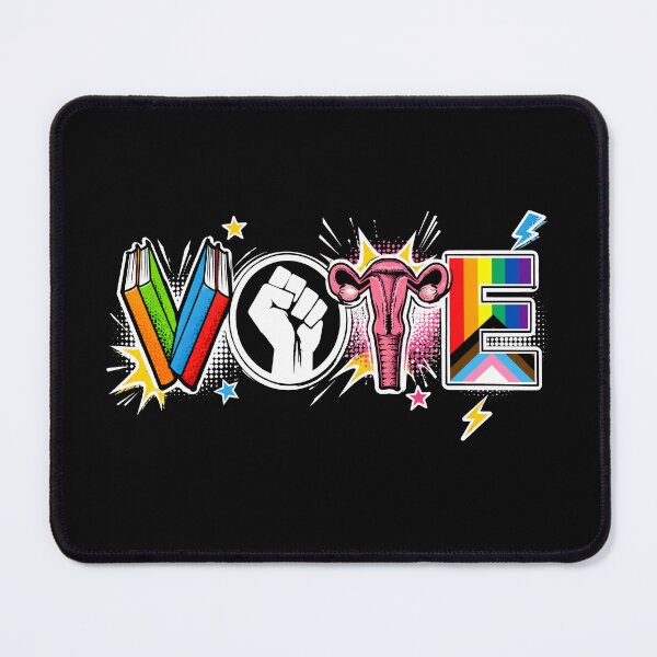 Item preview, Vote - Books. Fist. Ovaries. LGTBQ Ally designed and sold by KarimSoCute.