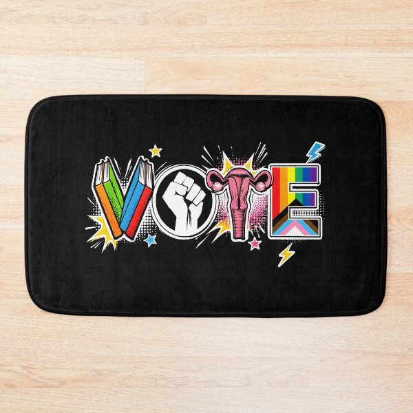 Item preview, Vote - Books. Fist. Ovaries. LGTBQ Ally designed and sold by KarimSoCute.
