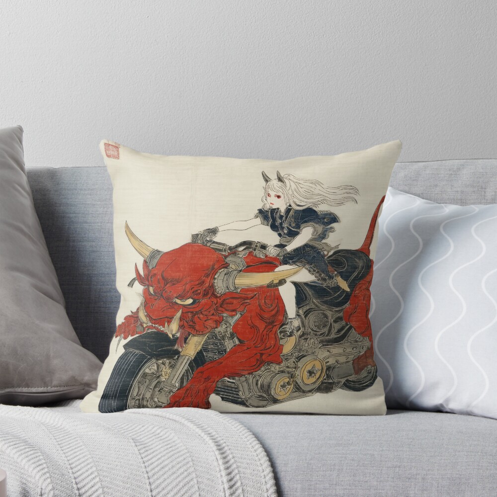 Item preview, Throw Pillow designed and sold by lautir.