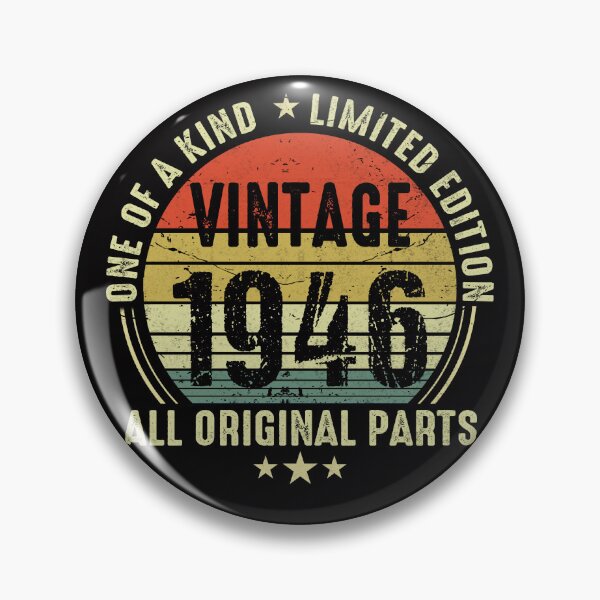 Item preview,  Vintage 1946, 80th Birthday Gift Distressed Design designed and sold by FernaRoje.