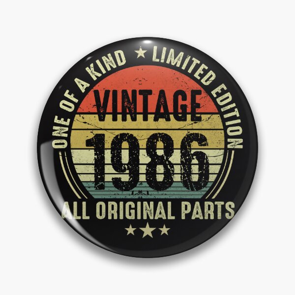 Item preview, Vintage 1986, 40th Birthday Gift Distressed Design designed and sold by FernaRoje.