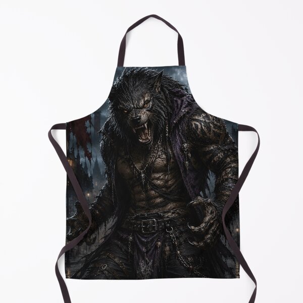 Item preview, Werewolf Tearing Shirt – Moonlit Gothic Alpha Beast Design designed and sold by The Confluence.
