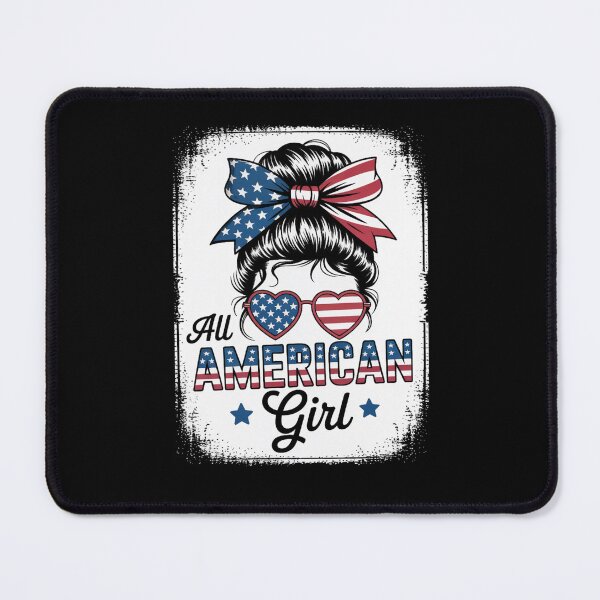 Item preview, All American Girl USA Flag 4th July Women Kids Patriot designed and sold by TyraYoung.