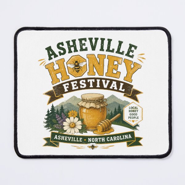Item preview, Asheville Honey Festival_  in Asheville NC USA designed and sold by Combat Skies.