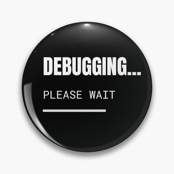 Item preview, Debugging Please Wait Funny Programmer T-Shirt designed and sold by BuggedThreads.