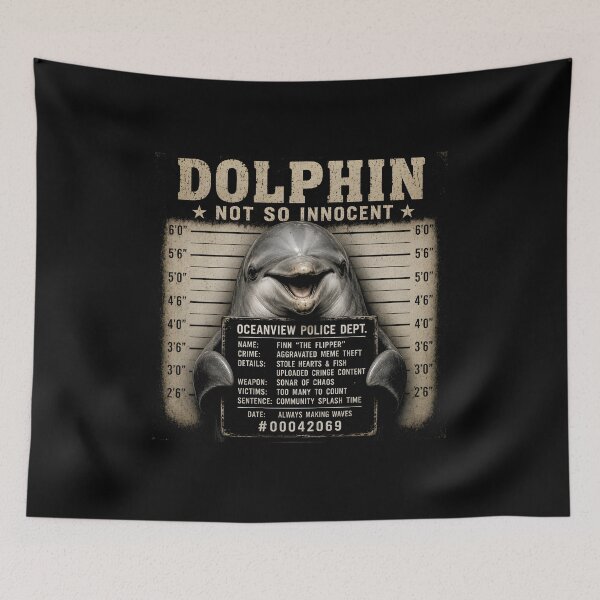 Item preview, Gerald the Dolphin Florida  designed and sold by zoes-ink.
