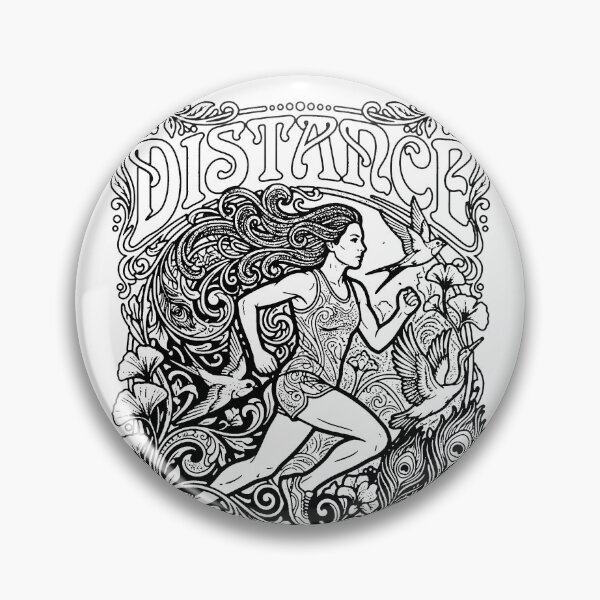 Item preview, Distance Devotion Woman Runner  designed and sold by graphixpolash.