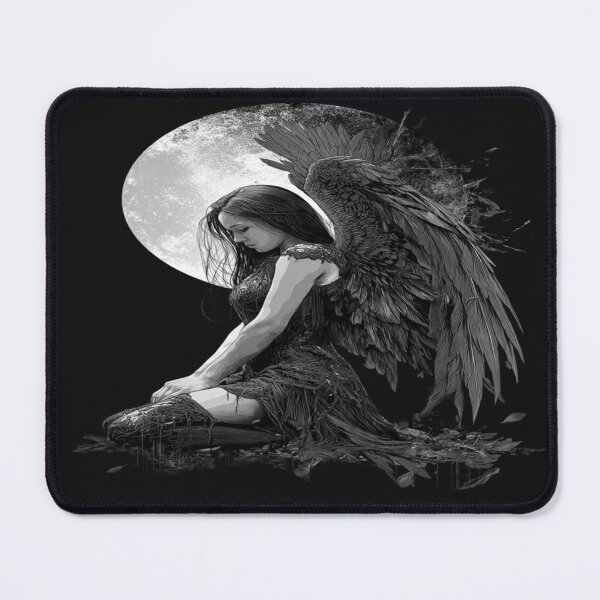 Item preview, Fallen Angel Gothic Dark Fantasy Art designed and sold by fireBay2.
