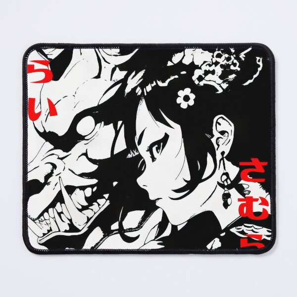 Item preview, Cyberpunk Japanese Dragon Samurai Asian Girl Warrior Ninja Manga Aesthetic Anime Goth Grunge #430 designed and sold by mika-gallery.