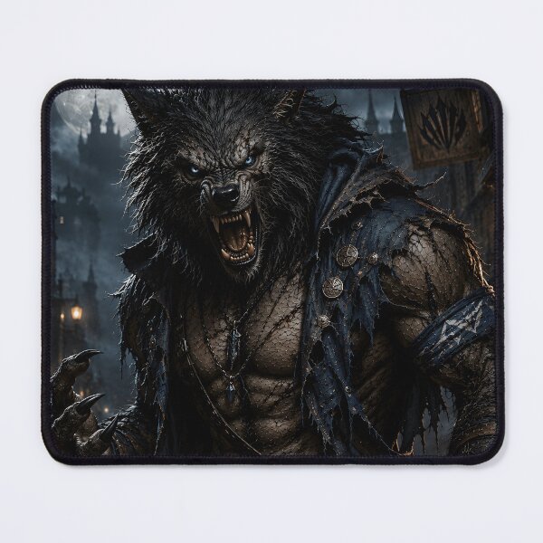 Item preview, Werewolf Tearing Shirt – Moonlit Sigma Alpha Beast Design designed and sold by The Confluence.