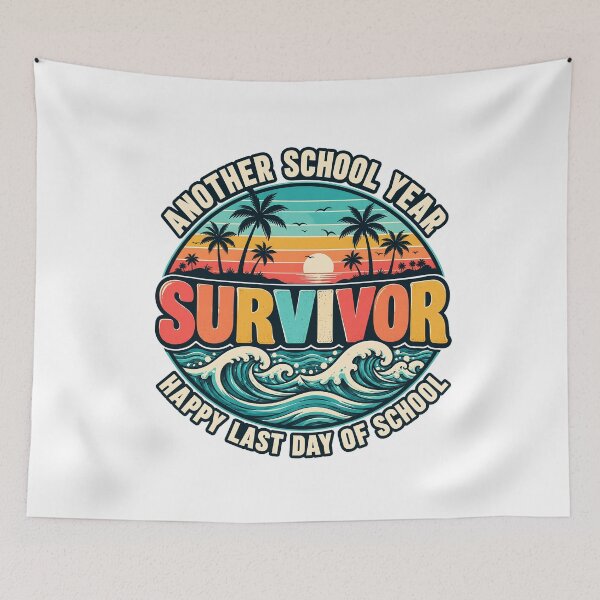 Item preview, Another School Year Survivor Happy Last Day Of School designed and sold by KarimSoCute.