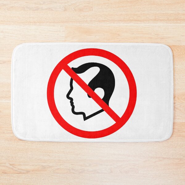 Item preview, Bald men prohibited designed and sold by NF Designs Studio DTF.